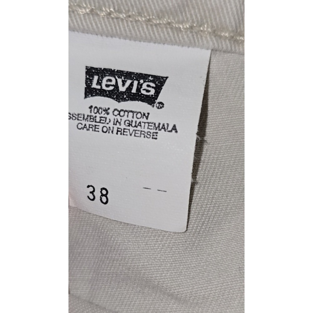 Levi's Khakis SilverTab Cargo Shorts Relaxed Vintage Tan Twill 38 (fits 39x10) - Picture 7 of 8